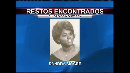 Restos humanos encontrados