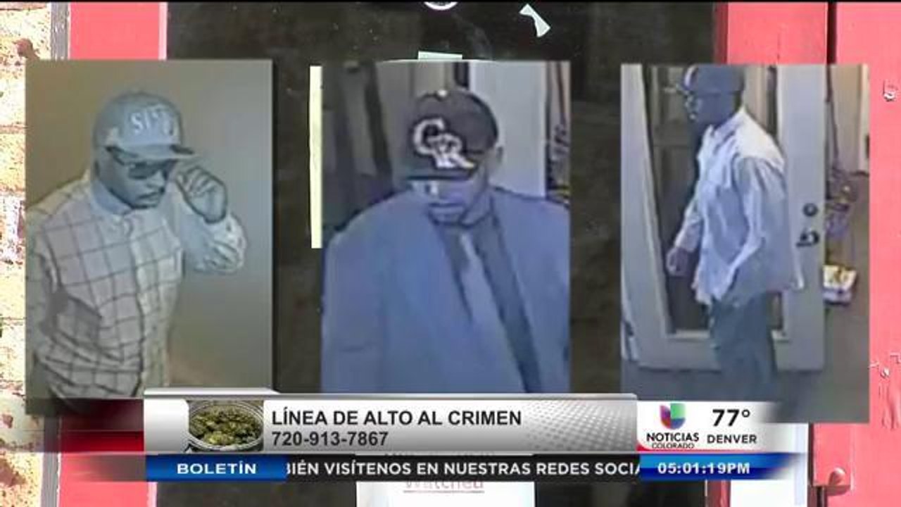 Revelan fotos de sospechosos de robo