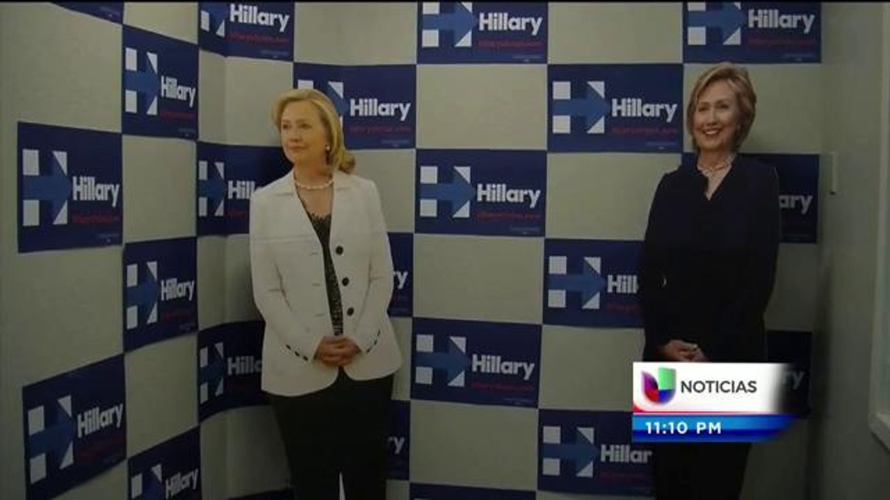 Hillary Clinto abre oficina