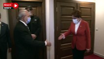 'Aciliyet üzerine' Kılıçdaroğlu, Akşener'i ziyaret etti