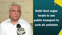 Delhi government urges locals to use public transport to curb air pollution