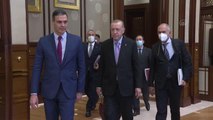 Cumhurbaşkanı Erdoğan, İspanya Başbakanı Sanchez'i kabul etti