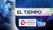 Pronóstico del Tiempo: Lunes 14 de Septiembre 5pm