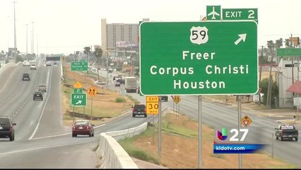 Modifican letreros de TXDOT