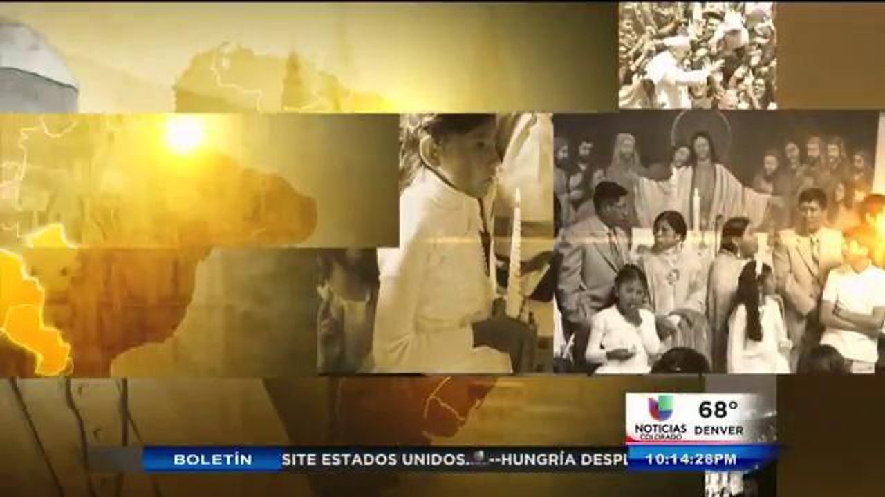 Inmigrantes caminan para pedir al Papa un alto a las deportaciones