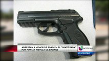 Policía de El Centro arresta a menor por portar pistola de balines