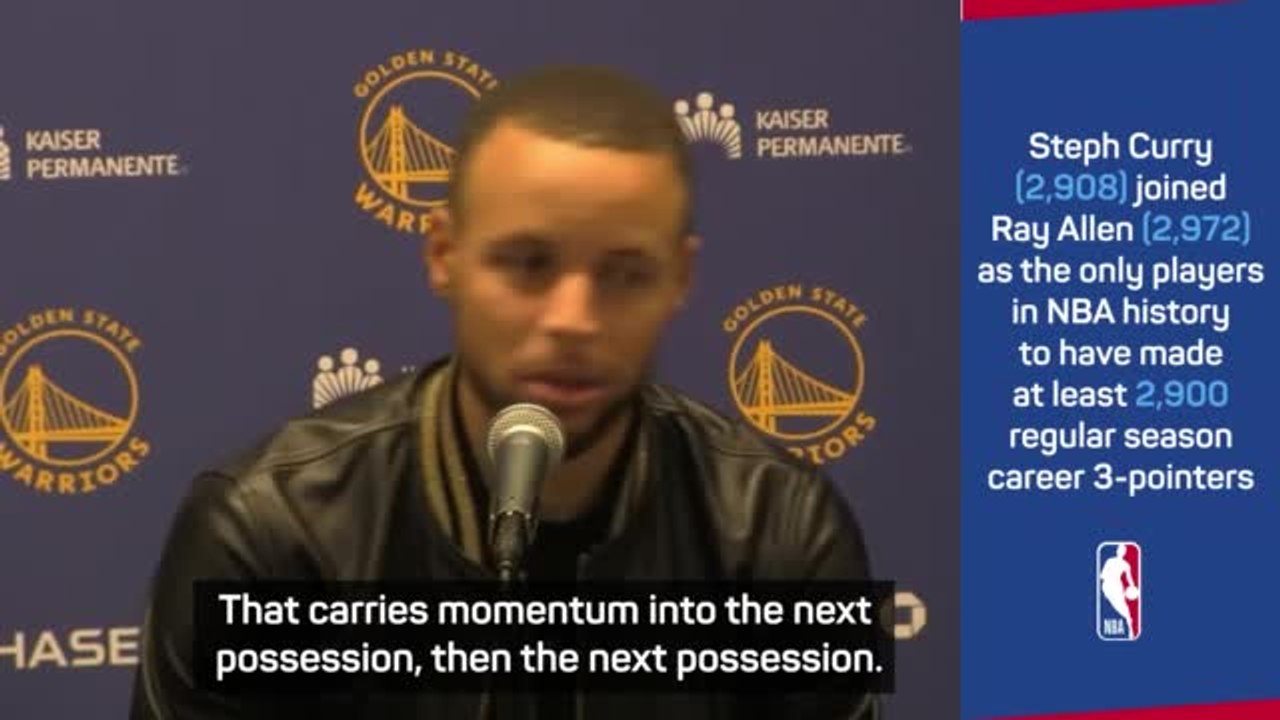 Curry out to 'create havoc' after reaching anot...