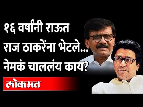राज ठाकरे-संजय राऊत यांच्या भेटीमागे कारण काय? Raj Thackeray Sanjay Raut meeting |