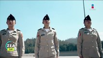 Mujeres forman parte de las filas de cadetes de armas del Heroico Colegio Militar