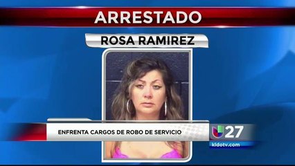 Enfrenta Cargos de Robo de Servicio