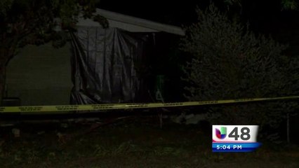 Sospechoso fue arrestado después de impactarse en casa