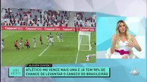 JÁ PODE GRITAR CAMPEÃO, NÉ? O Atlético-MG venceu o Athlético-PR por 1 a 0, chegou a 71 pontos no Brasileirão, e agora soma 98% de chance de conquistar o título. Prepara o grito, nação atleticana? #JogoAberto