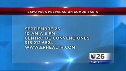 Expo para Preparación Comunitaria