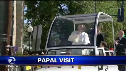 Massive Crowds Greet Pope
