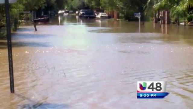 Colonias con problemas de inundación
