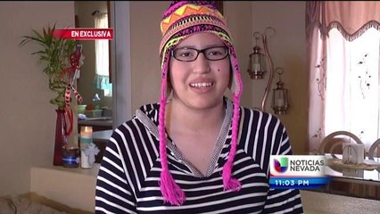 Niña enfrenta cáncer de hueso