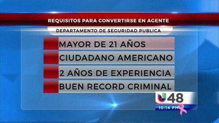 Departamento de Seguridad Pública de Texas Busca Nuevos Oficiales