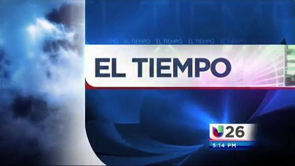 Pronóstico del Tiempo: Lunes 5 de Octubre 5pm