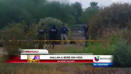 Encuentran sin vida a bebe dentro de Letrina en Mexicali