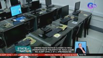 Limited face-to-face classes sa mga unibersidad at kolehiyo na nasa ilalim ng Alert Level 2 at 3, aprubado na | SONA