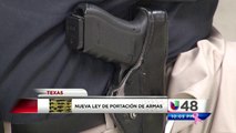 Autoridades Piden Limites Para Nueva Ley de Portar Armas