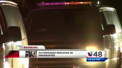 Autoridades rescatan 30 inmigrantes