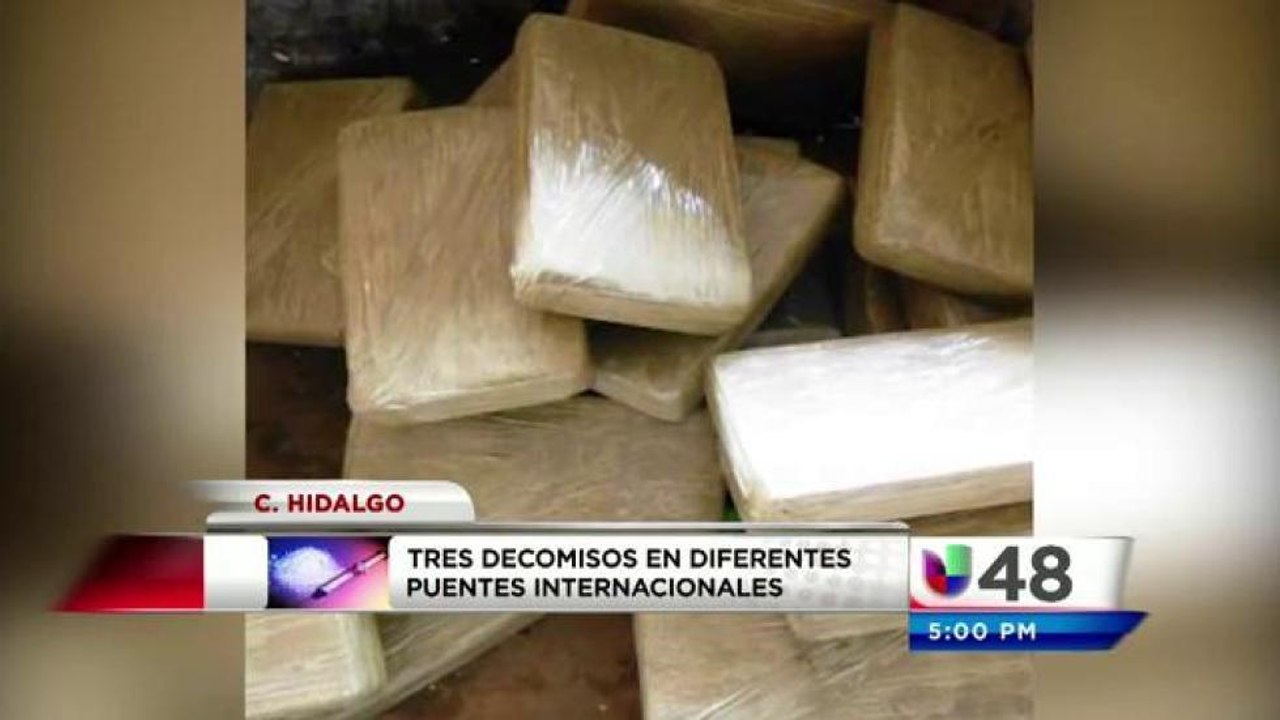 Decomisos en la frontera