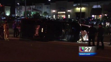 Tres lesionados en accidente vial