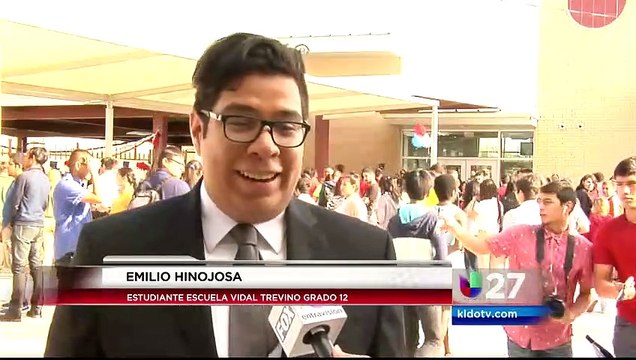 Evento Rock The Vote en escuela Vidal Treviño