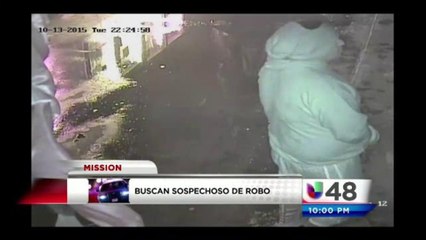 Buscan a sospechoso de robo