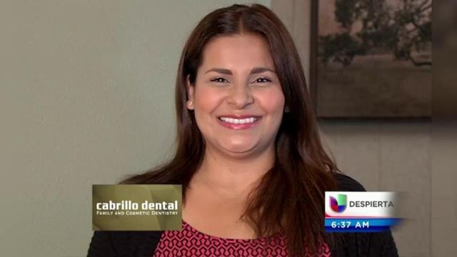 Ganadora del concurso Sonrisa Ganadora