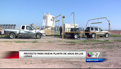 Proyecto para nueva planta de agua en Las Lomas