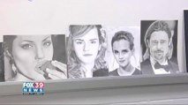 High school senior displays art talent