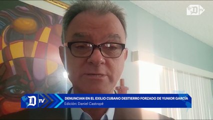 Denuncian en el exilio cubano "destierro forzado" de Yunior García