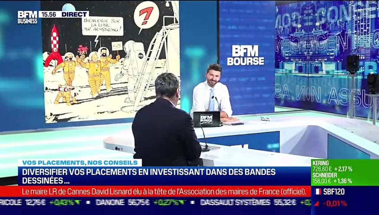 Eric Leroy (Artcurial) : diversifier vos placements en investissant dans des bandes dessinées - 17/11