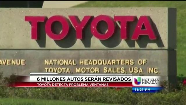 Toyota retirará 6 millones y medio de vehículos