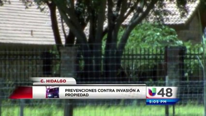 Prevenciones contra invasión a propiedad