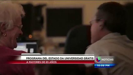 Ciudadanos de la tercera edad podrán ir mas facilmente a la universidad