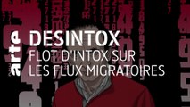 Flot d'intox sur les flux migratoires | Désintox | ARTE