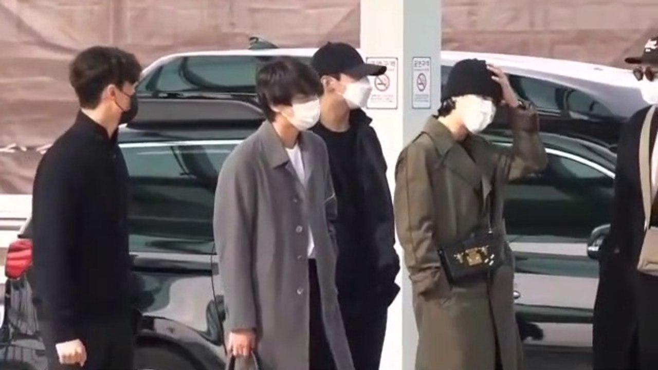 BTS At The Incheon Airport Going to LA | HAVE A SAFE FLIGHT ✈️