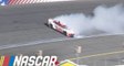Denny Hamlin spins out in the Next Gen test at Charlotte