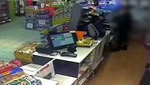 Spar raider caught after being taken on by shop worker