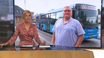 Buschauffør siger op i protest | 100 Odder - Hornslet via Aarhus | Midttrafik | Fritz Jensen | 26-07-2021 | TV2 ØSTJYLLAND @ TV2 Danmark