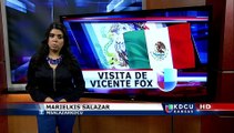 Ex-presidente mexicano visita Wichita