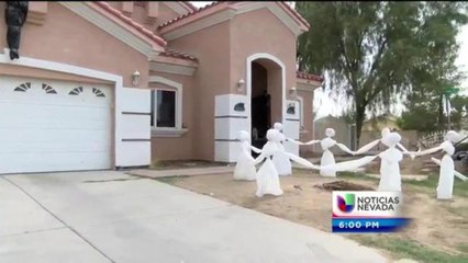 Se Desata Controversia por Decoración de Halloween