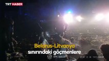 Belarus-Litvanya sınırı: Göçmenlere köpeklerle müdahale edildi