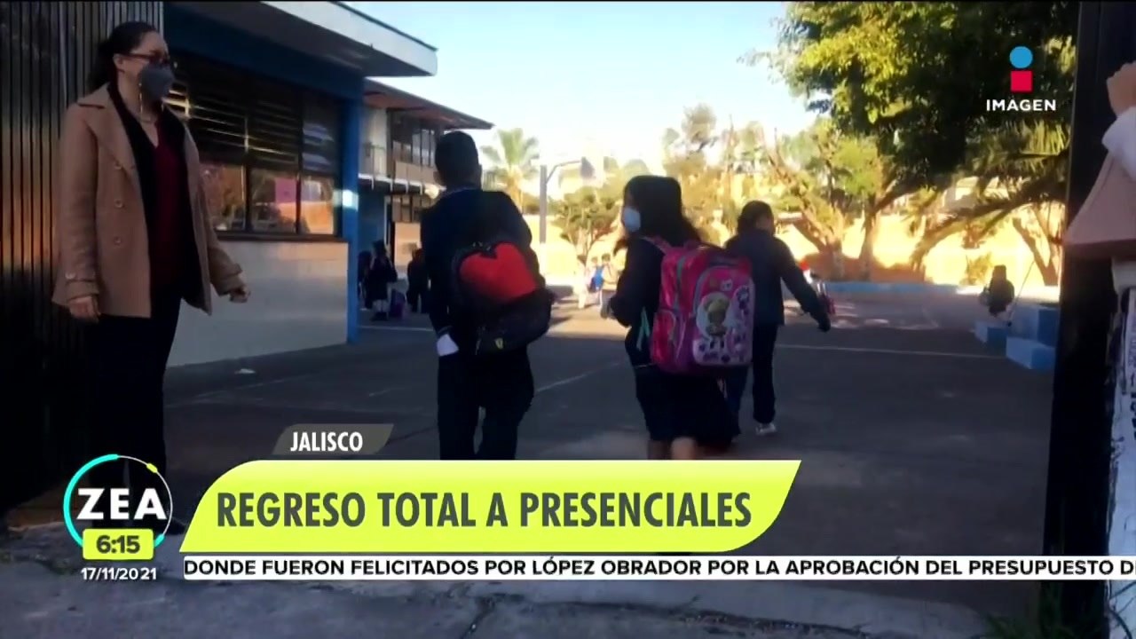 Regresan a clases presenciales alumnos de educación básica en Jalisco