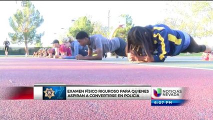 Pruebas físicas para reclutamiento policiaco