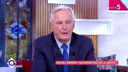 Extrait de l'émission C à vous avec Michel Barnier comme invité