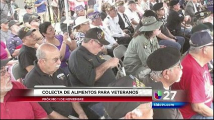 Colecta de Alimentos para los Veteranos